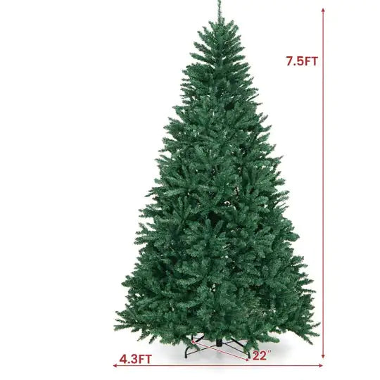 7.5ft Classic Fir Artificial Christmas Tree with Stand