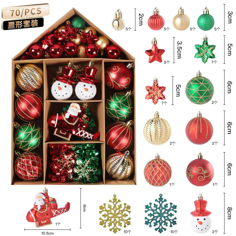 Christmas Ornament Set for Trees