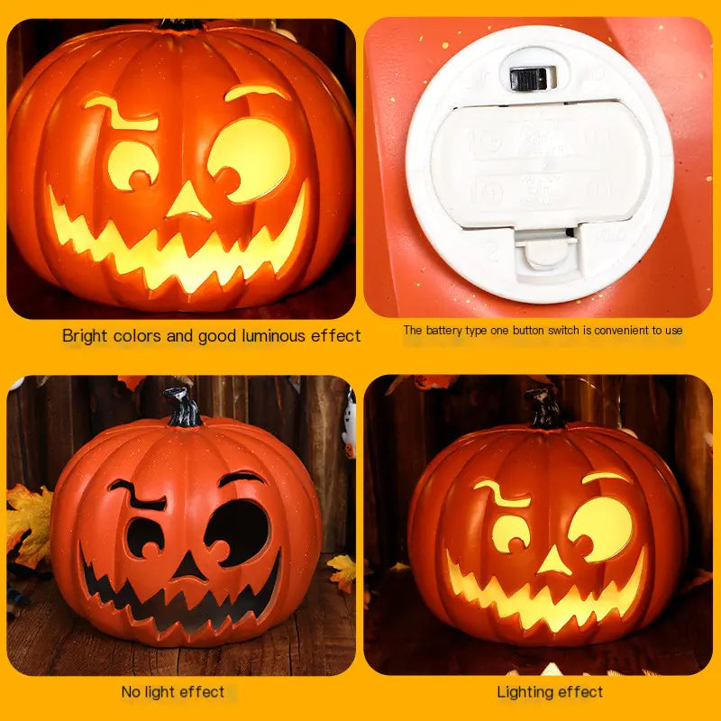 LED Pumpkin Lantern Decoration for Halloween Parties