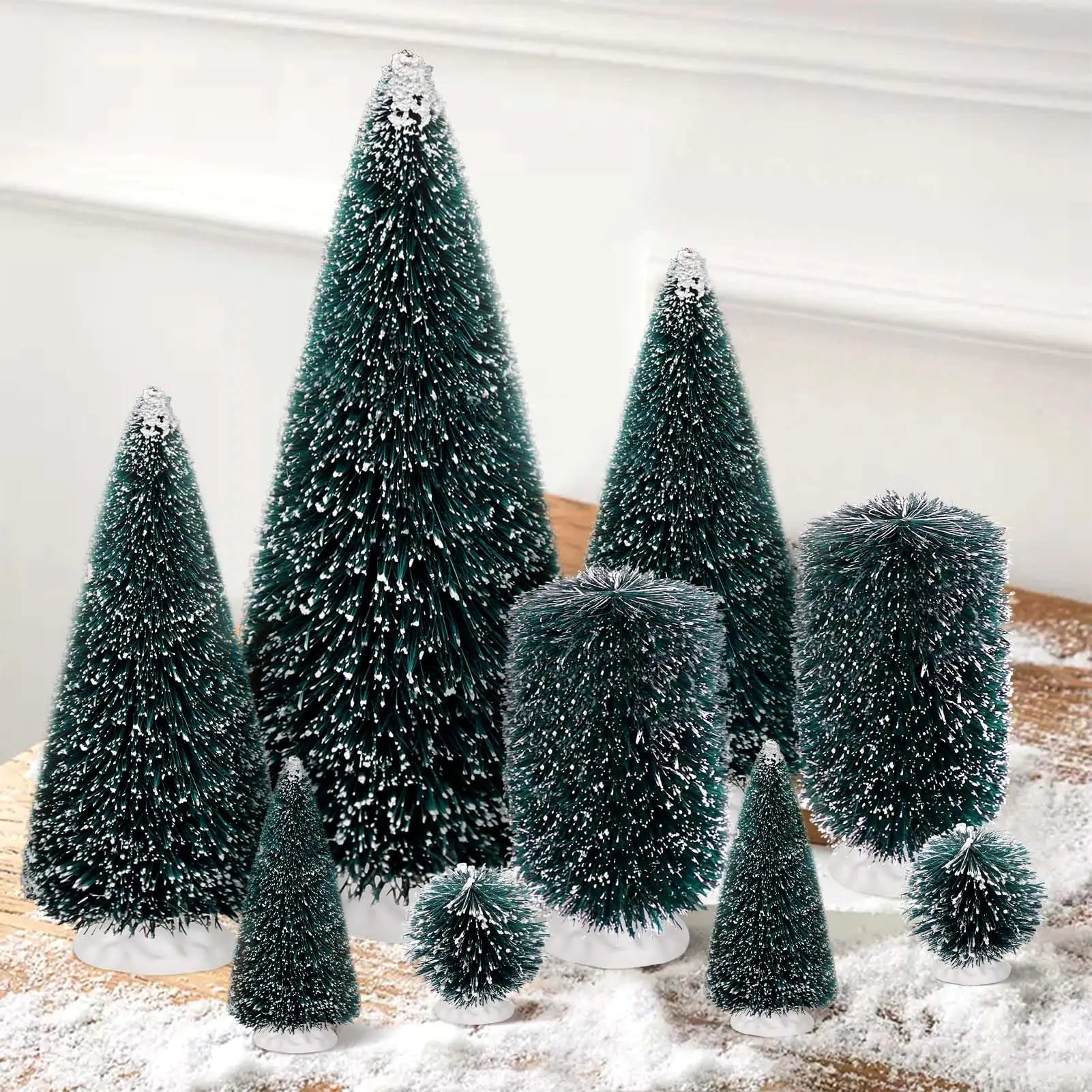 Mini Christmas Trees Christmas Decor (9pcs)