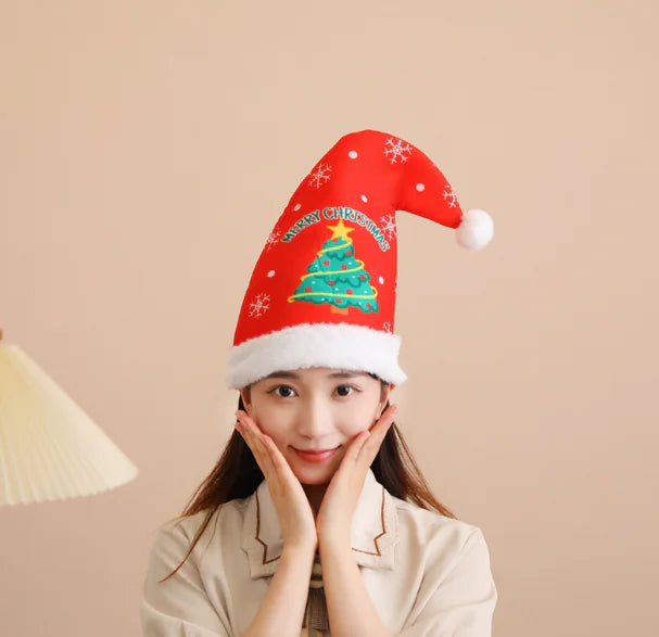 Conical Christmas Hat for Women's Fashion
