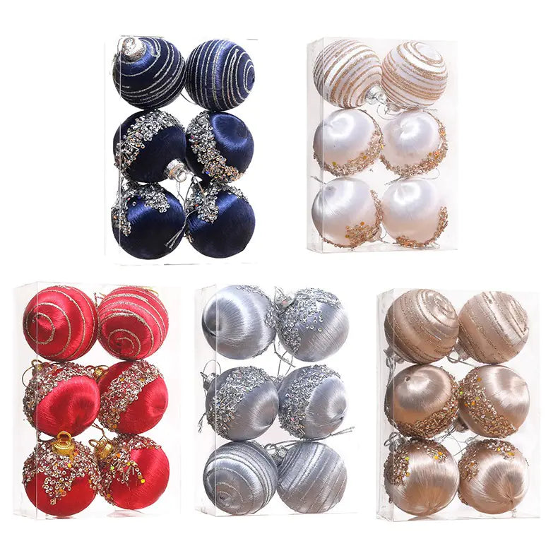 Global Holiday Elegance Balls - 6CM & 8CM