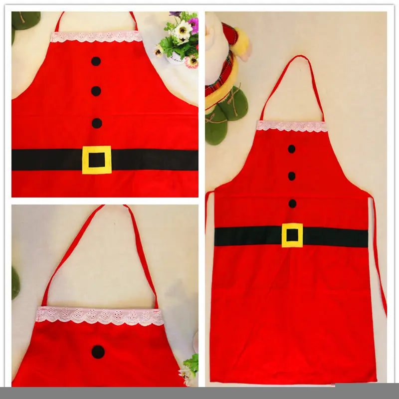 Christmas Decorations and Holiday Apron
