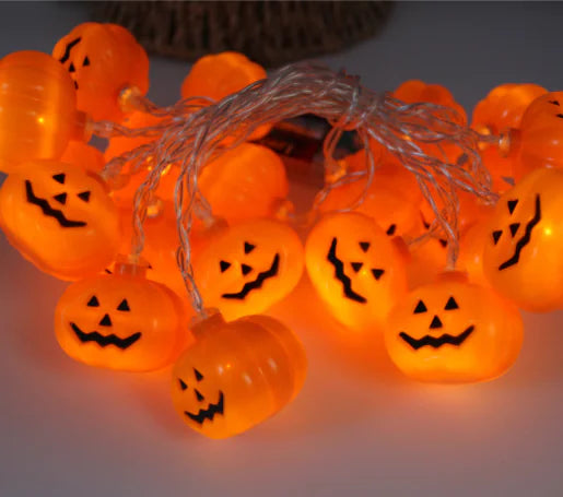 LED String Lights Pumpkin Lantern