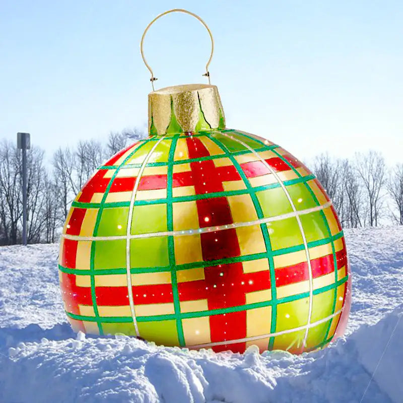 Giant Inflatable Christmas Ornament Ball