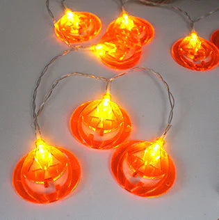 LED String Lights Pumpkin Lantern