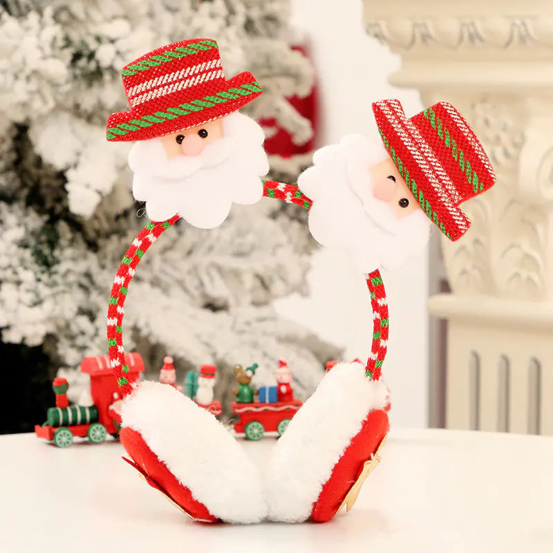 Christmas Headband and Ear Warmers Decorations