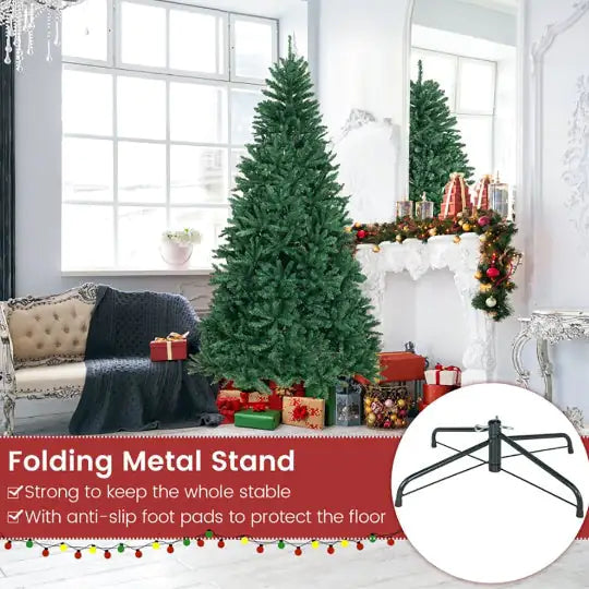 7.5ft Classic Fir Artificial Christmas Tree with Stand