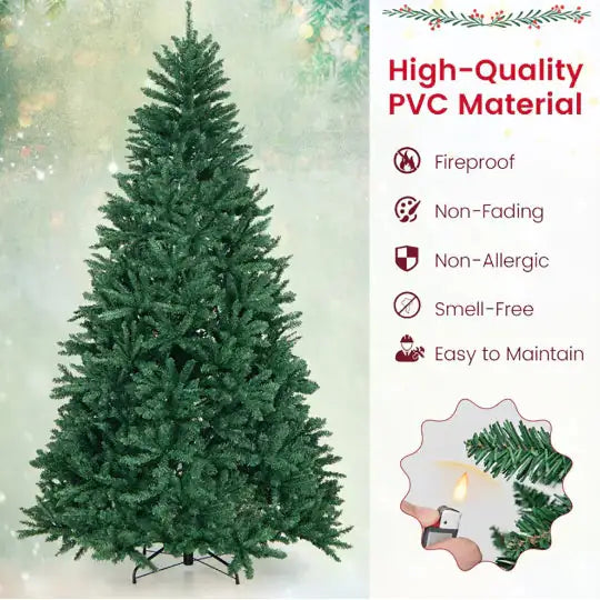 7.5ft Classic Fir Artificial Christmas Tree with Stand