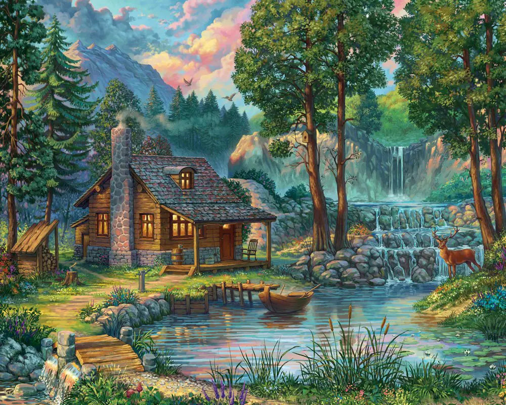 Lakeside Retreat 1000-Piece Puzzle