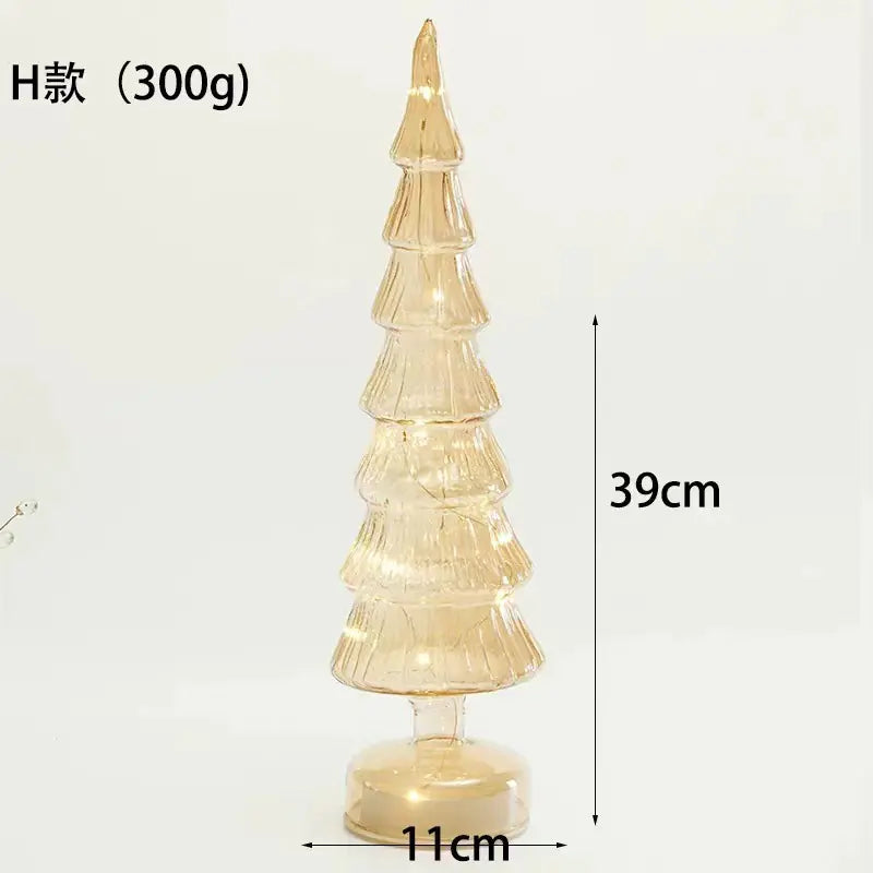 Christmas Tree Ornaments - Glass Holiday Decorations