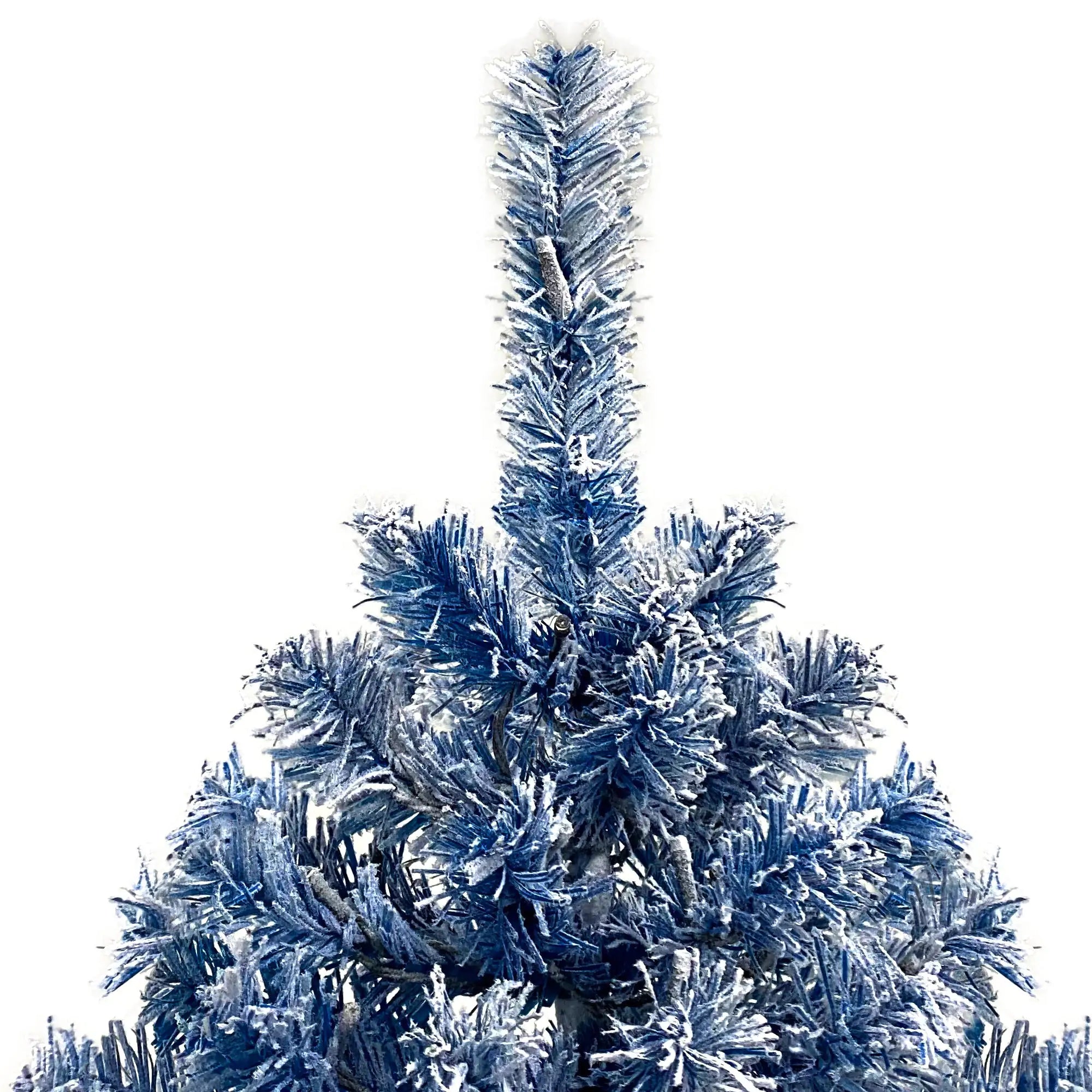 6 ft Artificial Fir Christmas Tree – Snowy & Pre-Lit