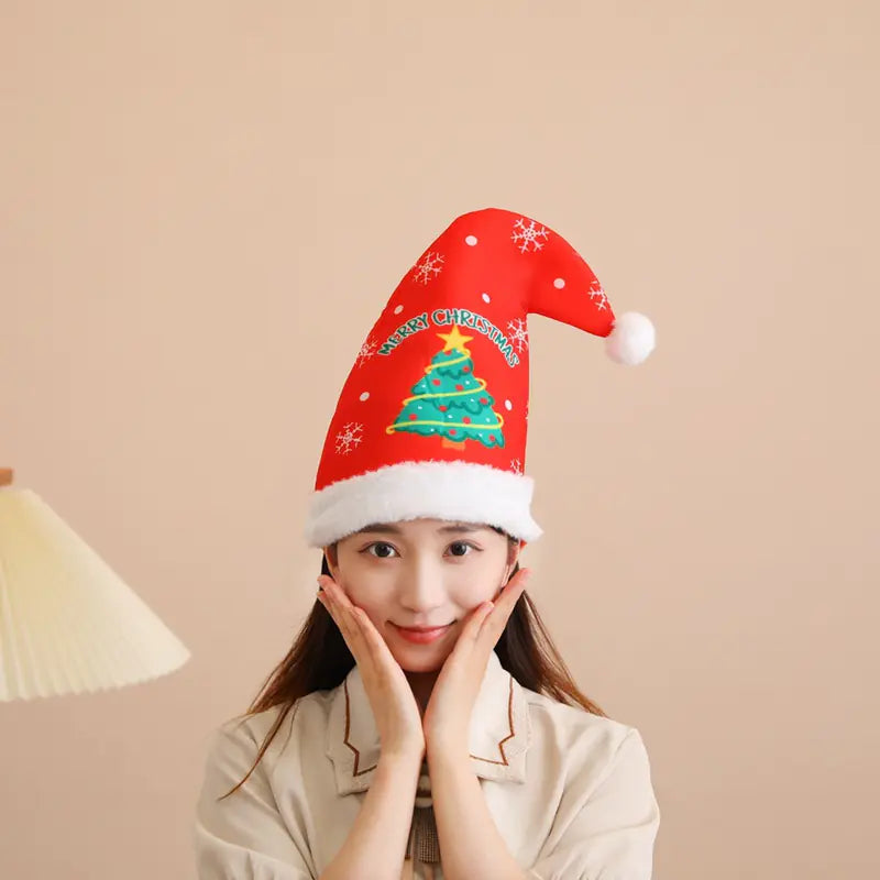 Conical Christmas Hat for Women's Fashion