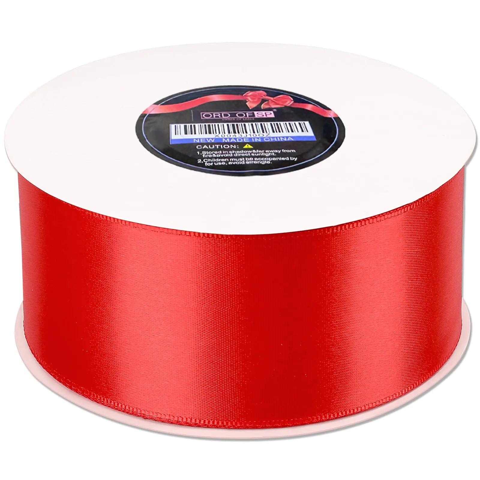 Wine Red Silky Satin Ribbon 50yd