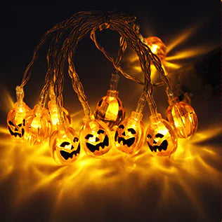 LED String Lights Pumpkin Lantern