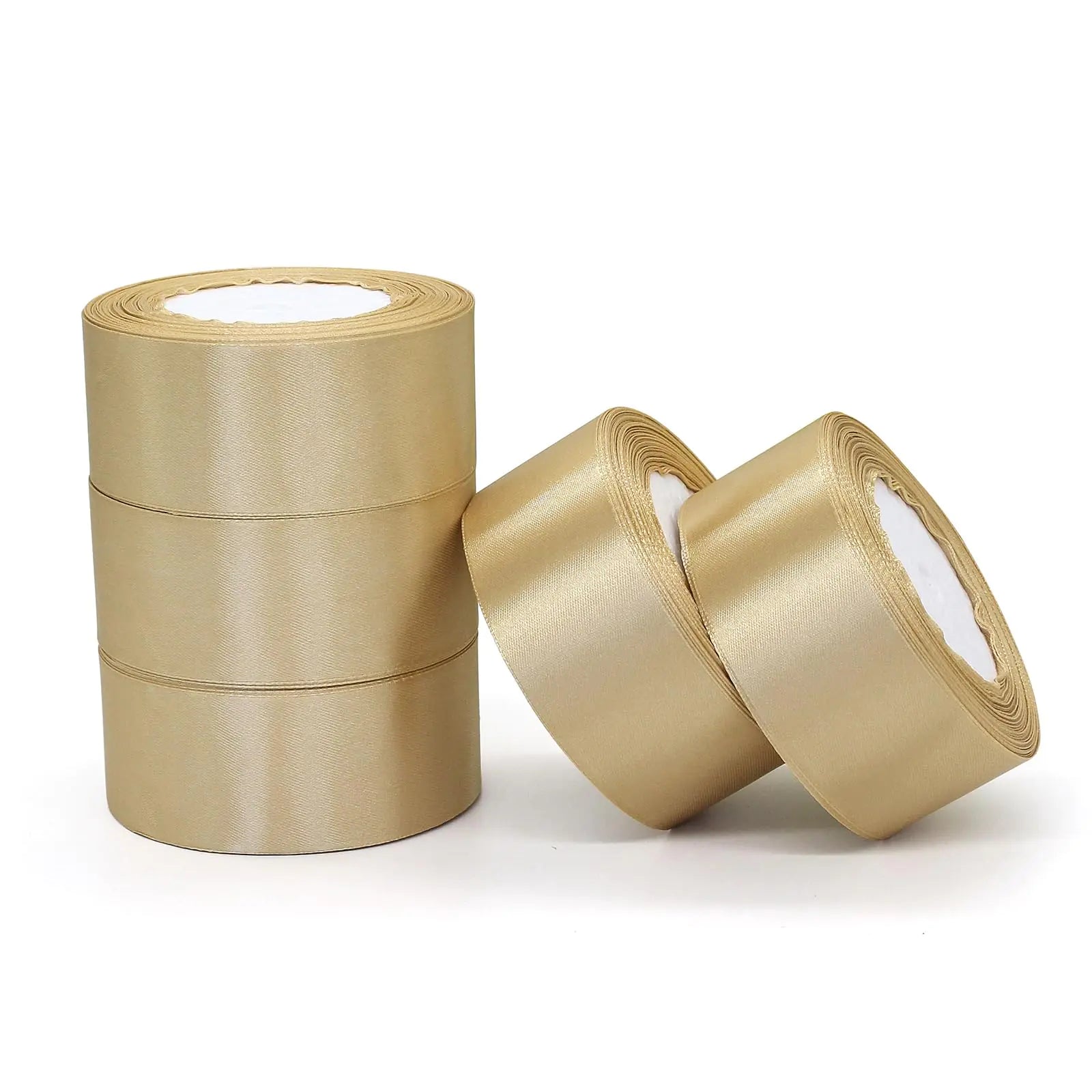 Satin Gold Ribbon 25yd - Gift Wrap & Crafts