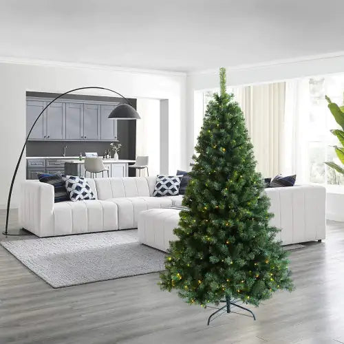 6 ft Pre-Installed Lighted Christmas Tree