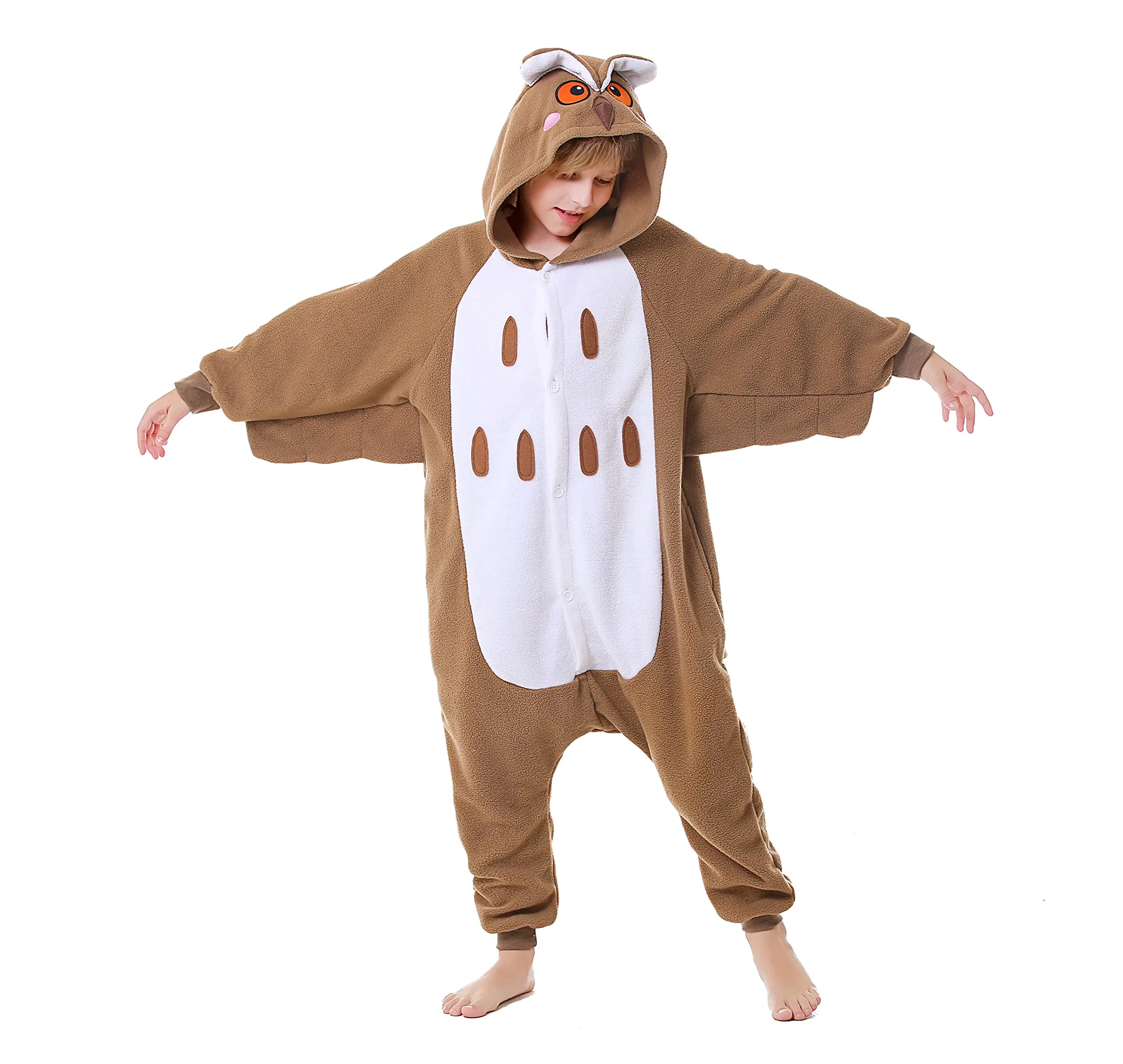 CANASOUR Kids Owl Onesie Halloween Costumes