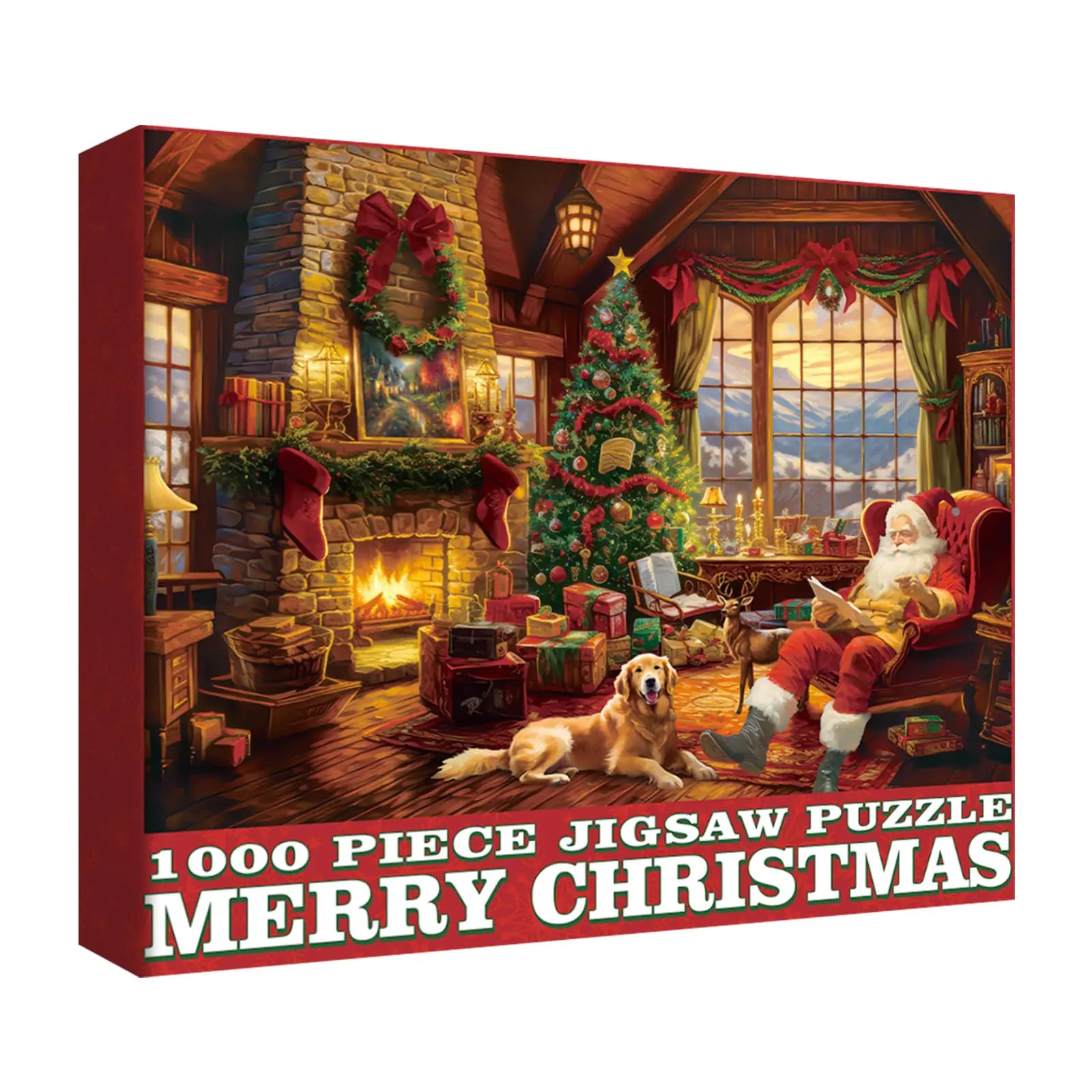 Holiday Hearth 1000 Piece Jigsaw Puzzle