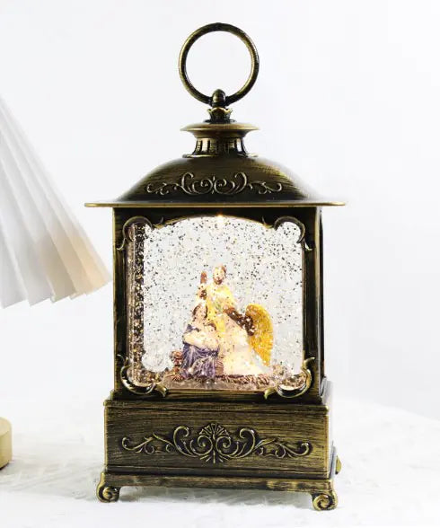 Crystal Lamp Music Box