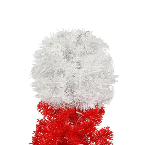 4 ft Lighted Santa Hat Christmas Tree – Set of 2
